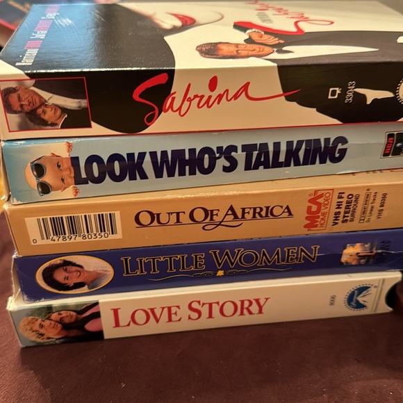 80’s & 90’s Chick Flicks 10 VHS - Picture 2 of 3